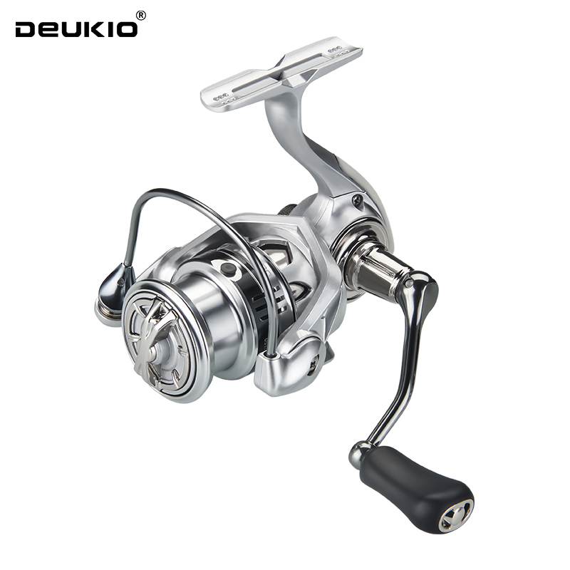 Trolling Reel - DEUKIO スピニングフィッシングリール 8KG マックスドラグ 5.2:1 超軽量メタルスプール