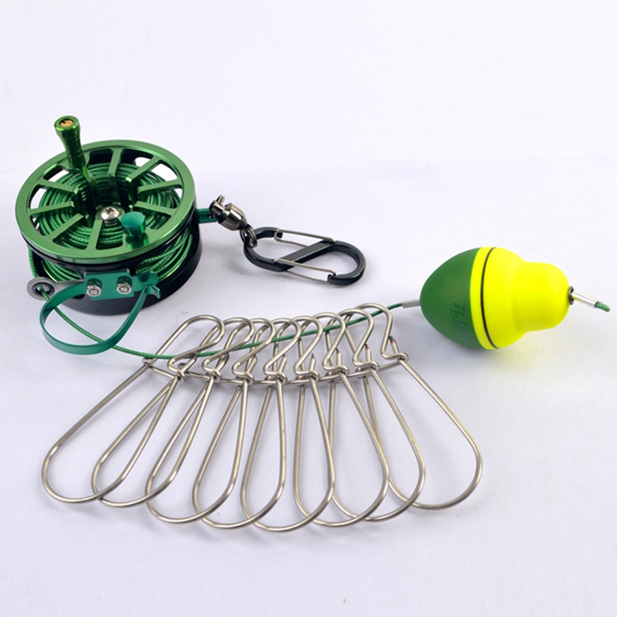 ステンレス鋼の釣りロックバックル、リールライブフィッシュロッ - Fly Reel のレビューと価格