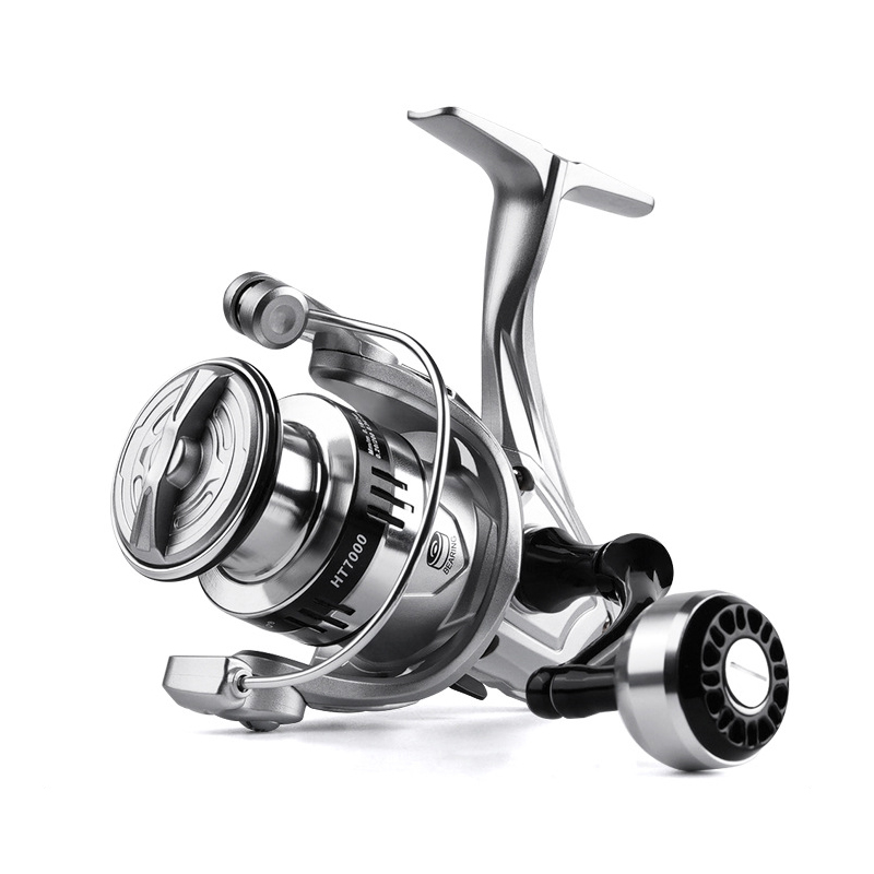 シルバーフィッシングリール スピニング 超軽量メタルスプール - Trolling Reel のレビューと価格